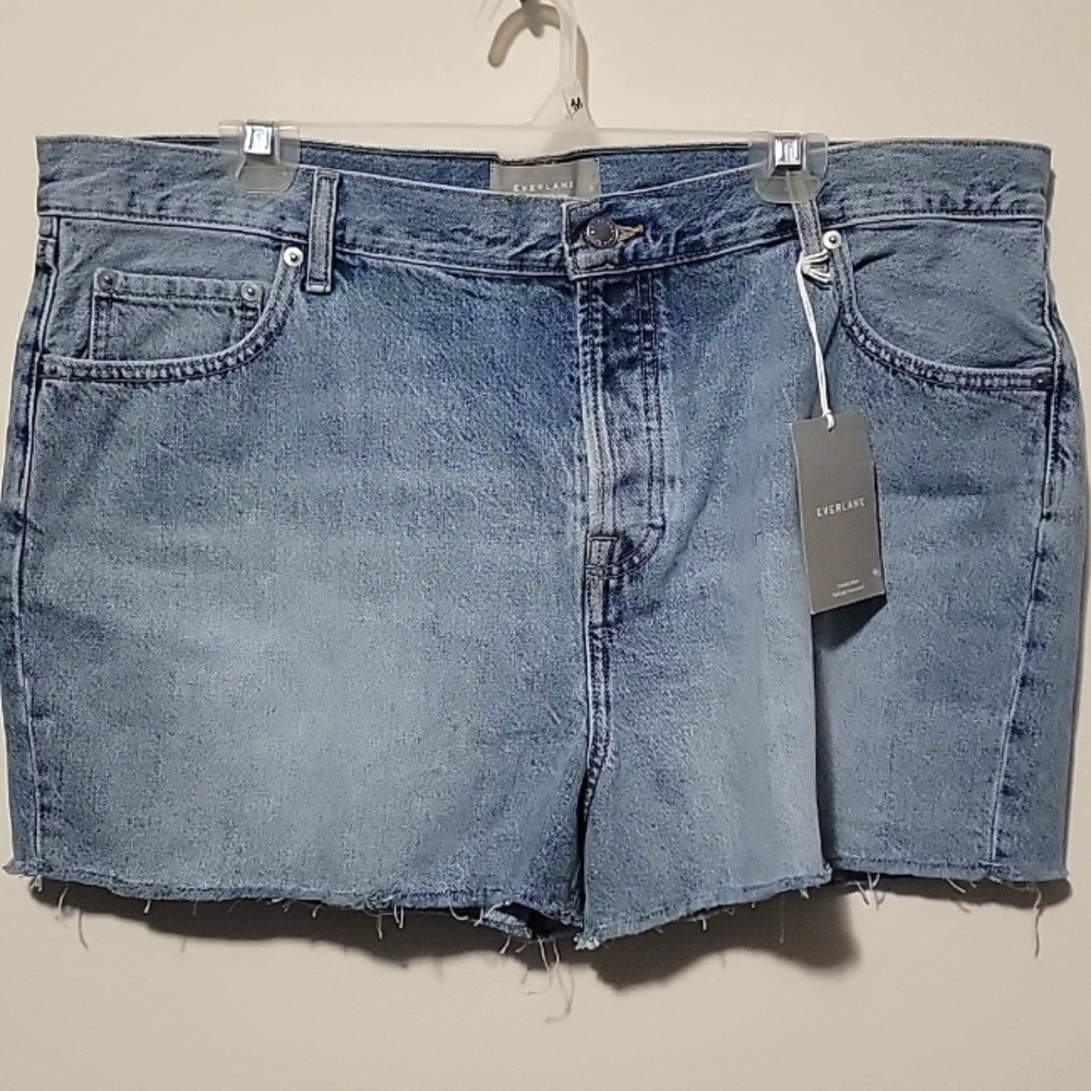 NWT Everlane The Relaxed '90s Short jean short, size 33